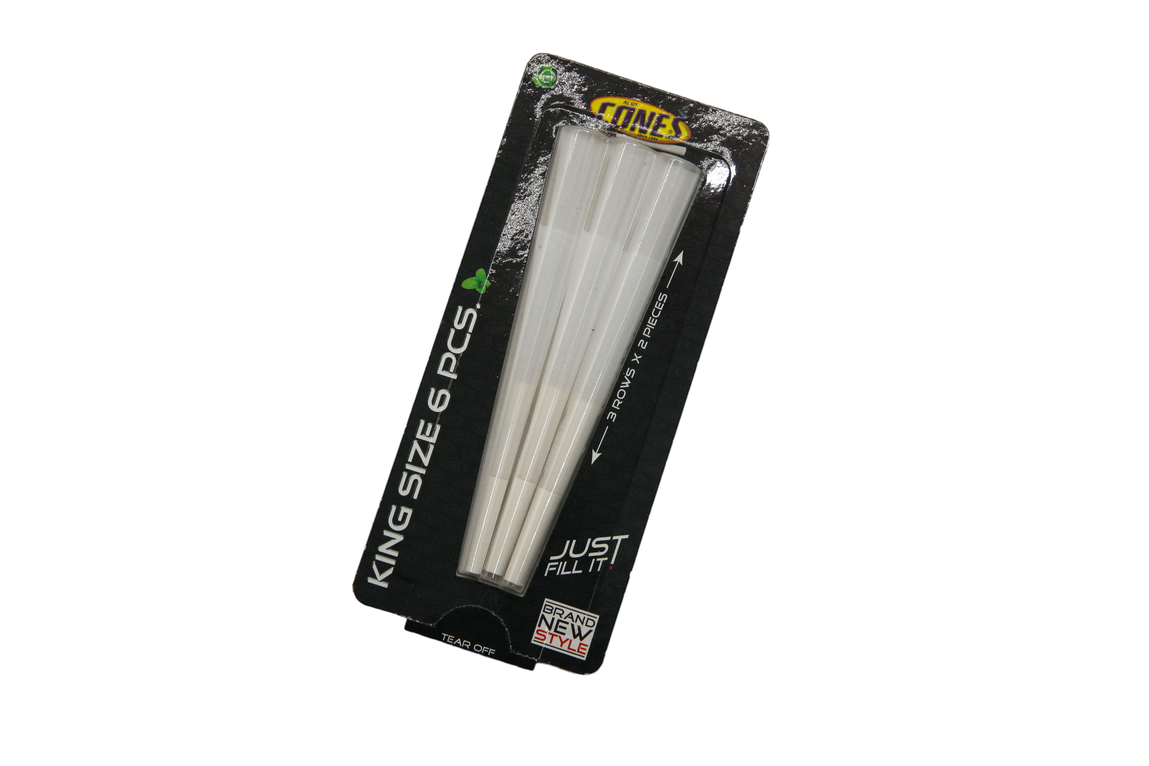 CONES Blister Pack - King Size / 6 Pcs