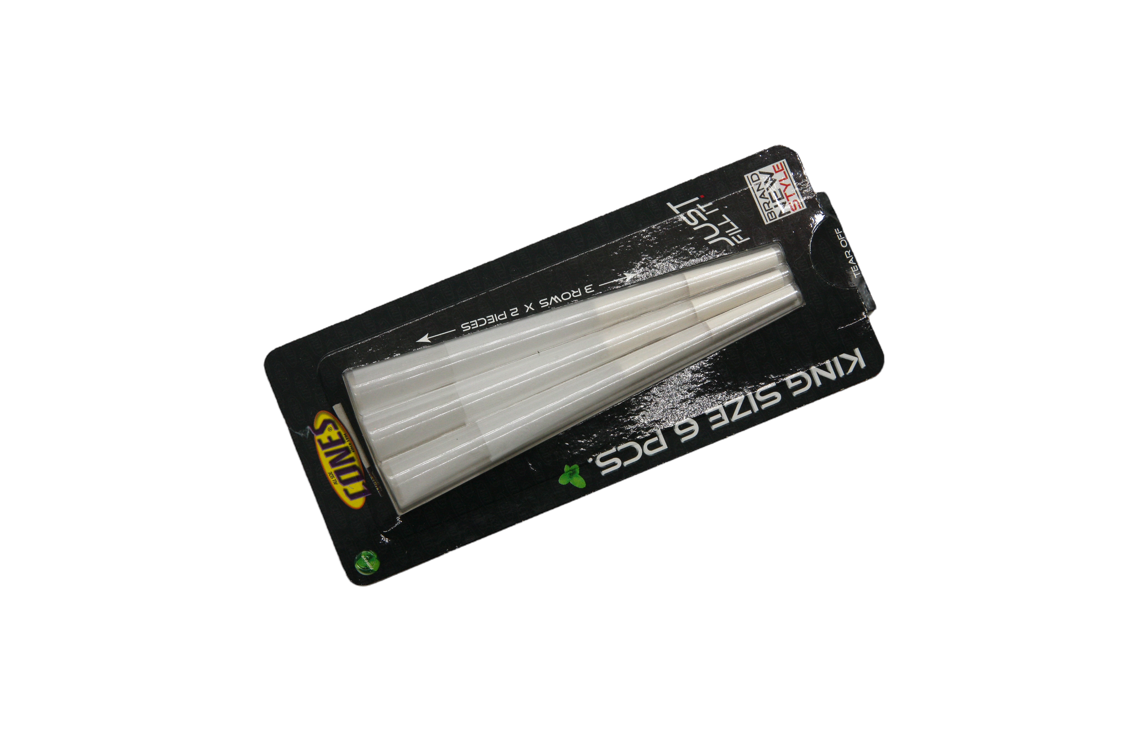 CONES Blister Pack - King Size / 6 Pcs