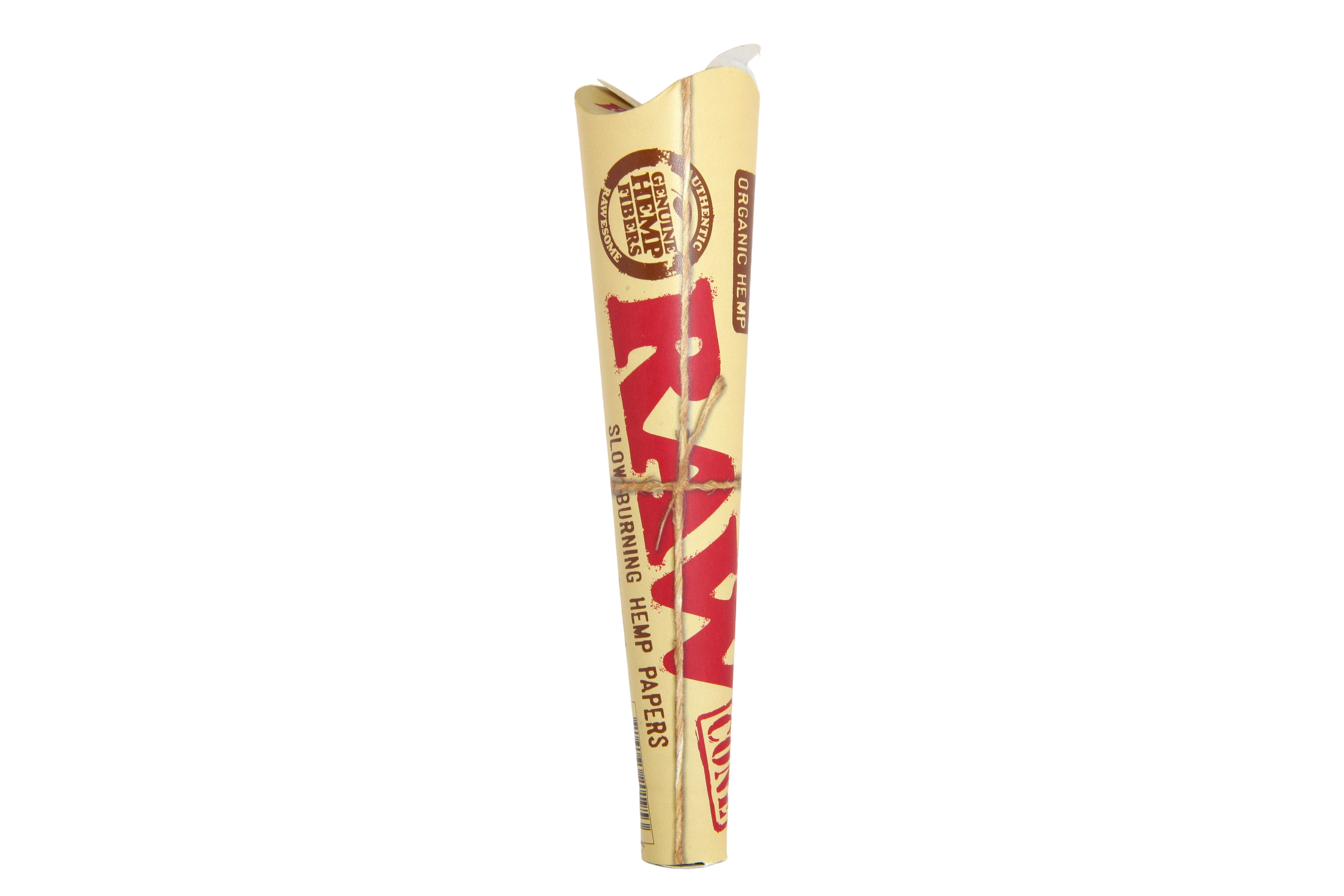 Raw Organic Hemp Cones 6pk - 1 1/4