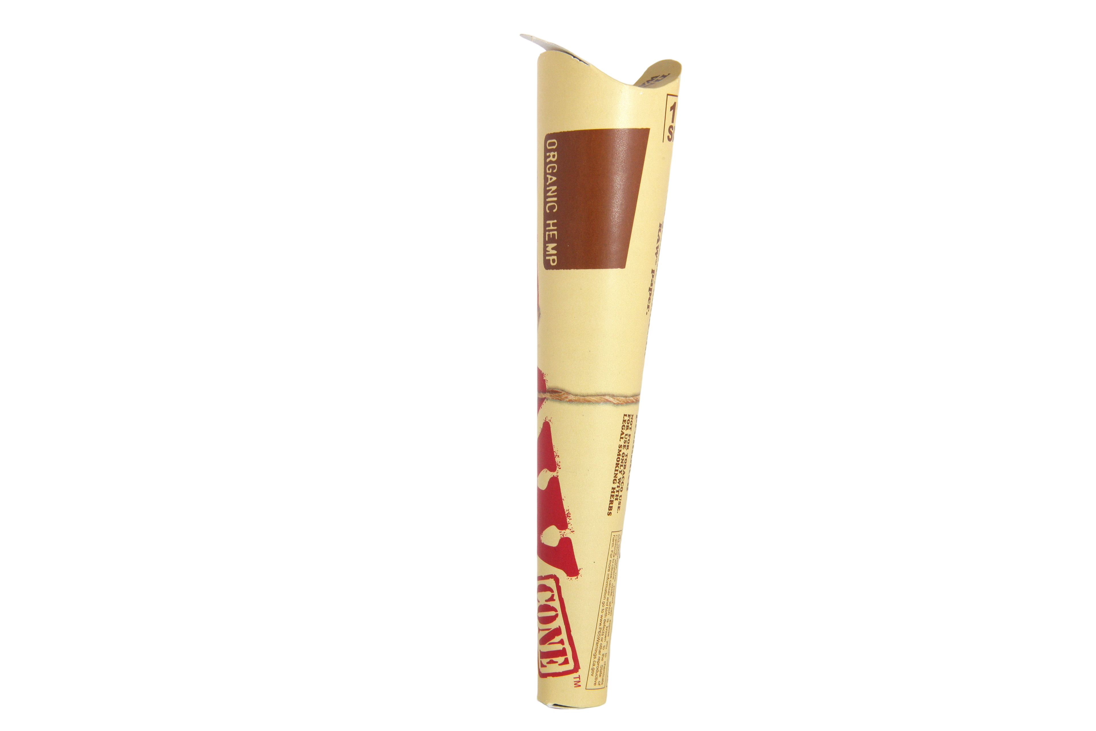 Raw Organic Hemp Cones 6pk - 1 1/4