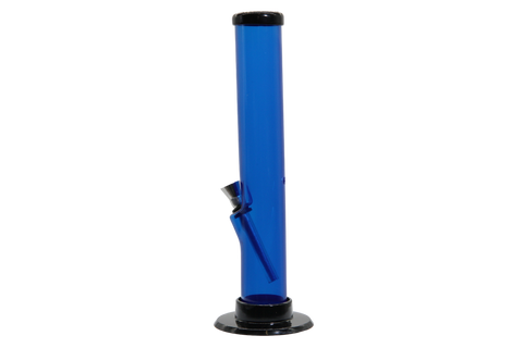 Acrylic Straight Tube Bong - Small