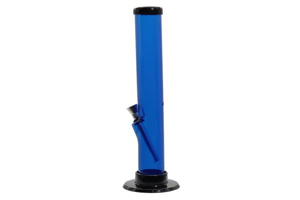 Acrylic Straight Tube Bong - Small