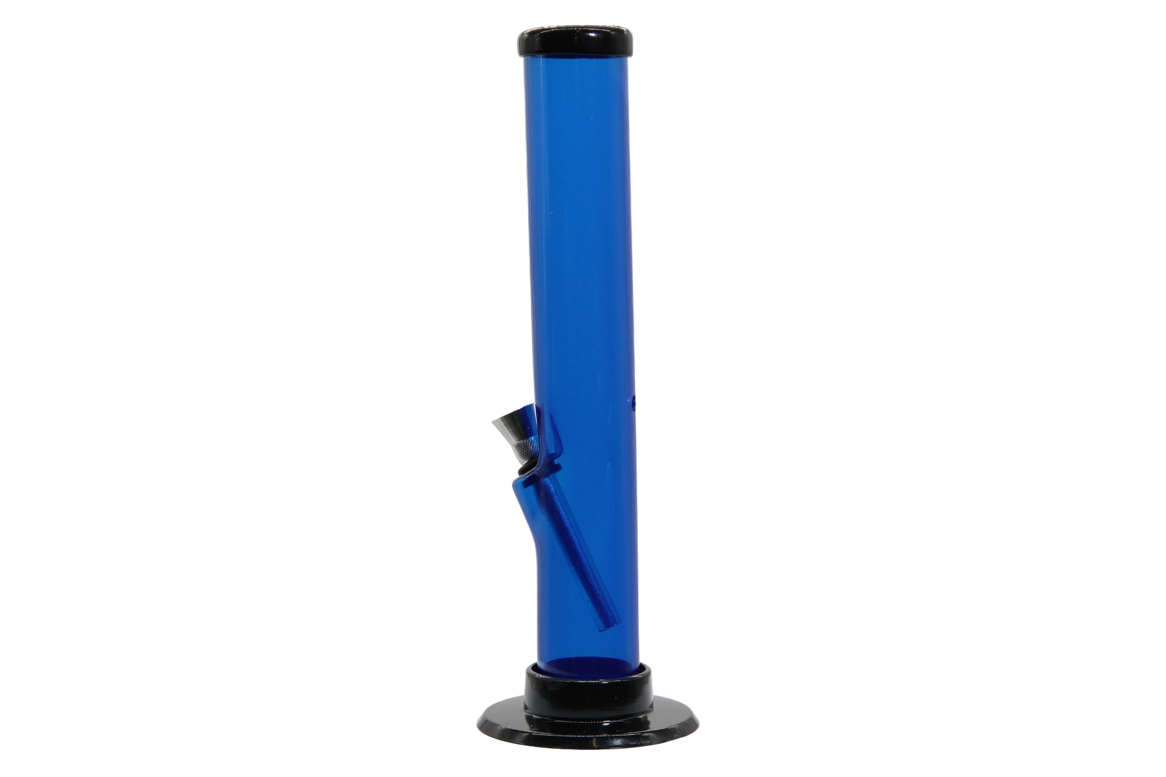 Acrylic Straight Tube Bong - Medium