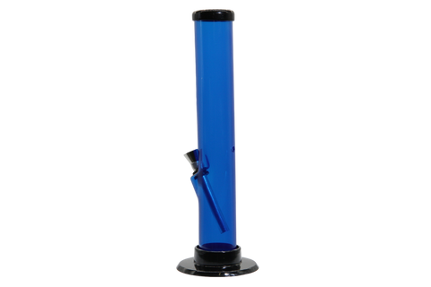 Acrylic Straight Tube Bong - Small