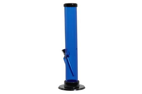 Acrylic Straight Tube Bong - Small