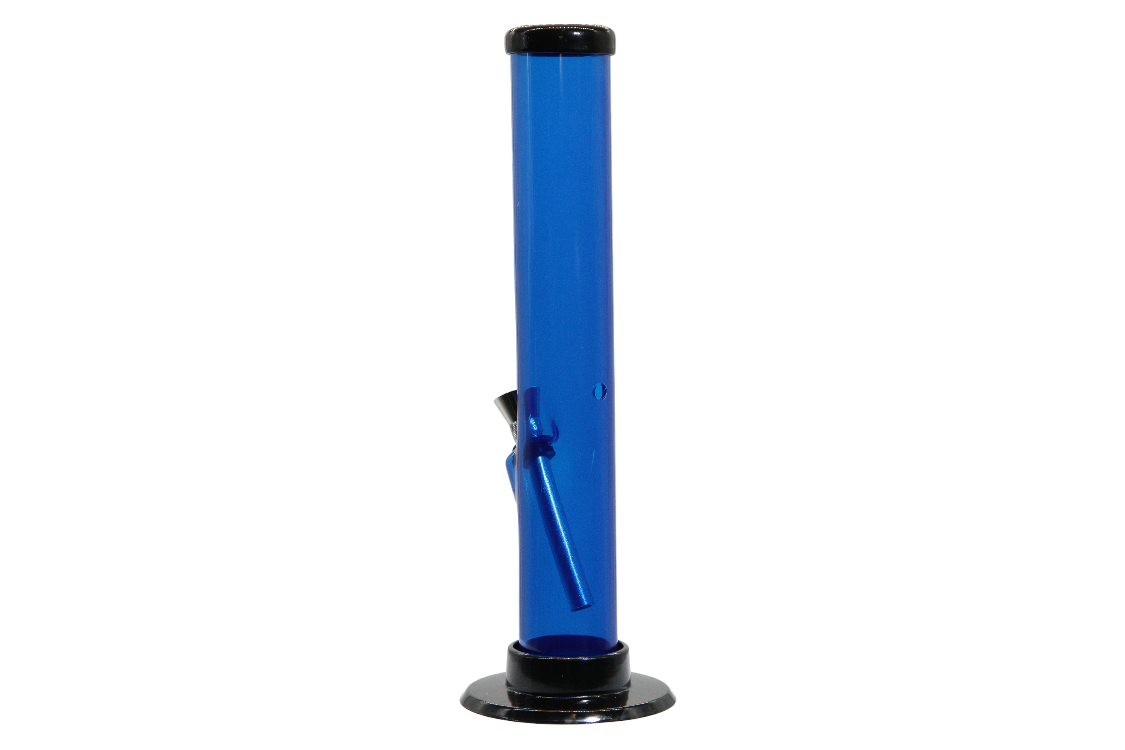 Acrylic Straight Tube Bong - Small