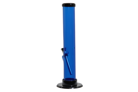 Acrylic Straight Tube Bong - Small