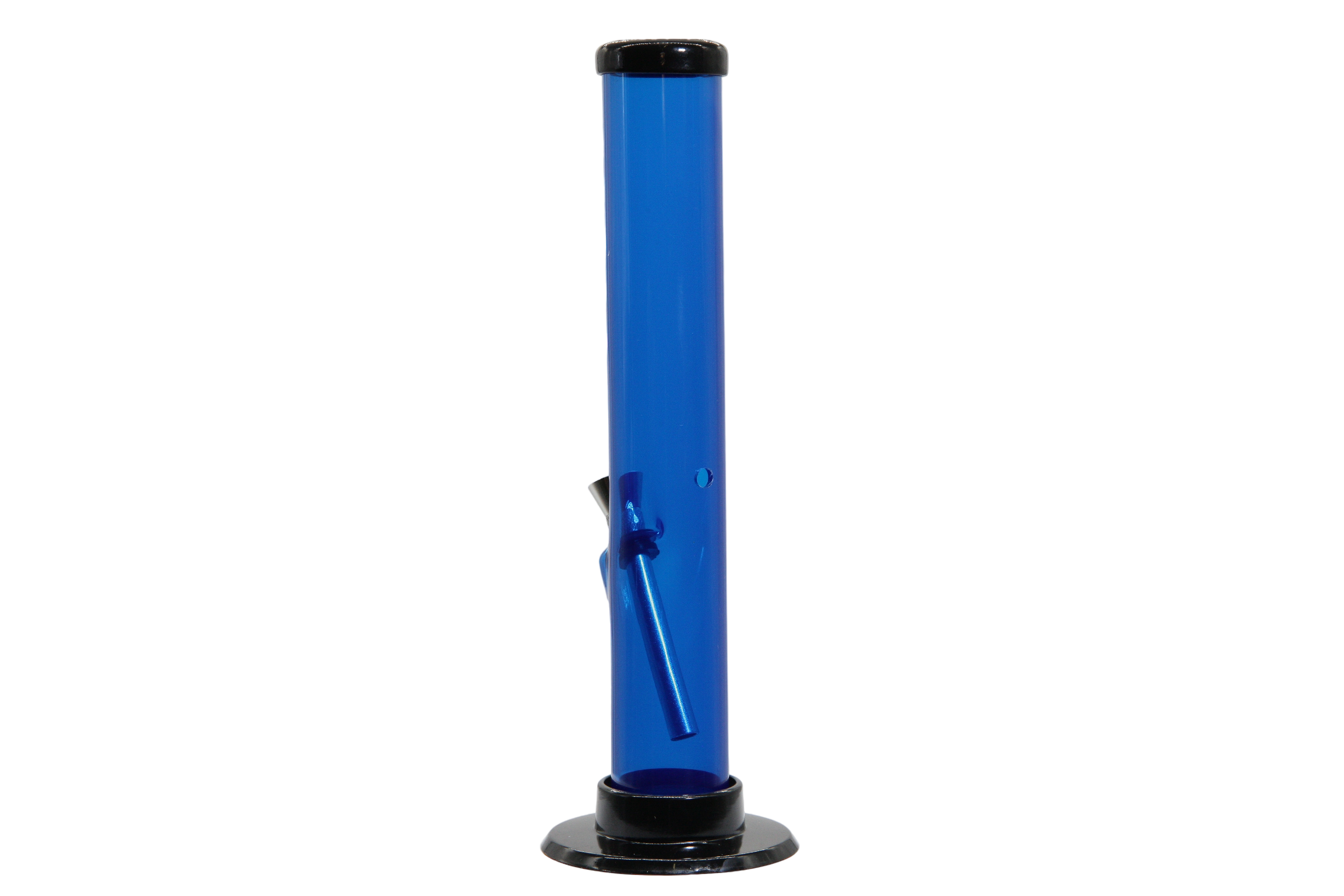 Acrylic Straight Tube Bong - Medium