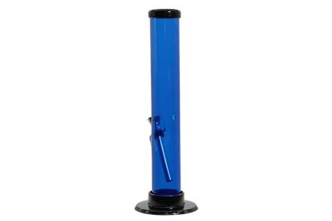 Acrylic Straight Tube Bong - Small