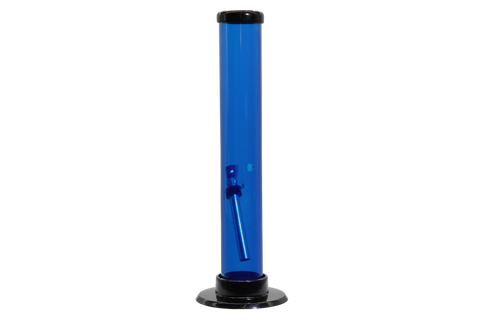 Acrylic Straight Tube Bong - Small
