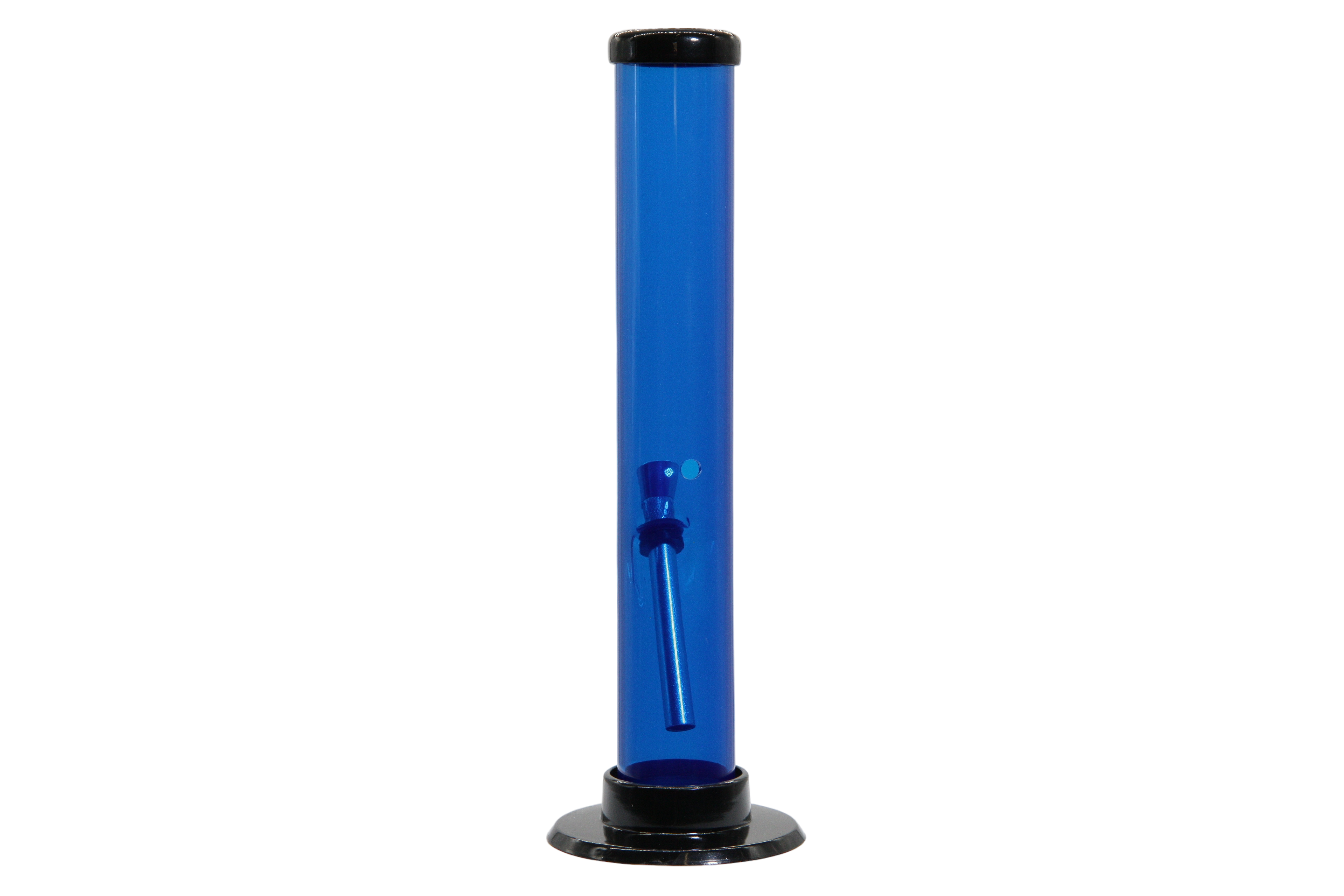 Acrylic Straight Tube Bong - Medium
