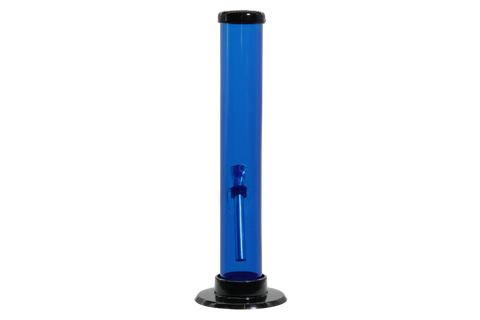 Acrylic Straight Tube Bong - Small
