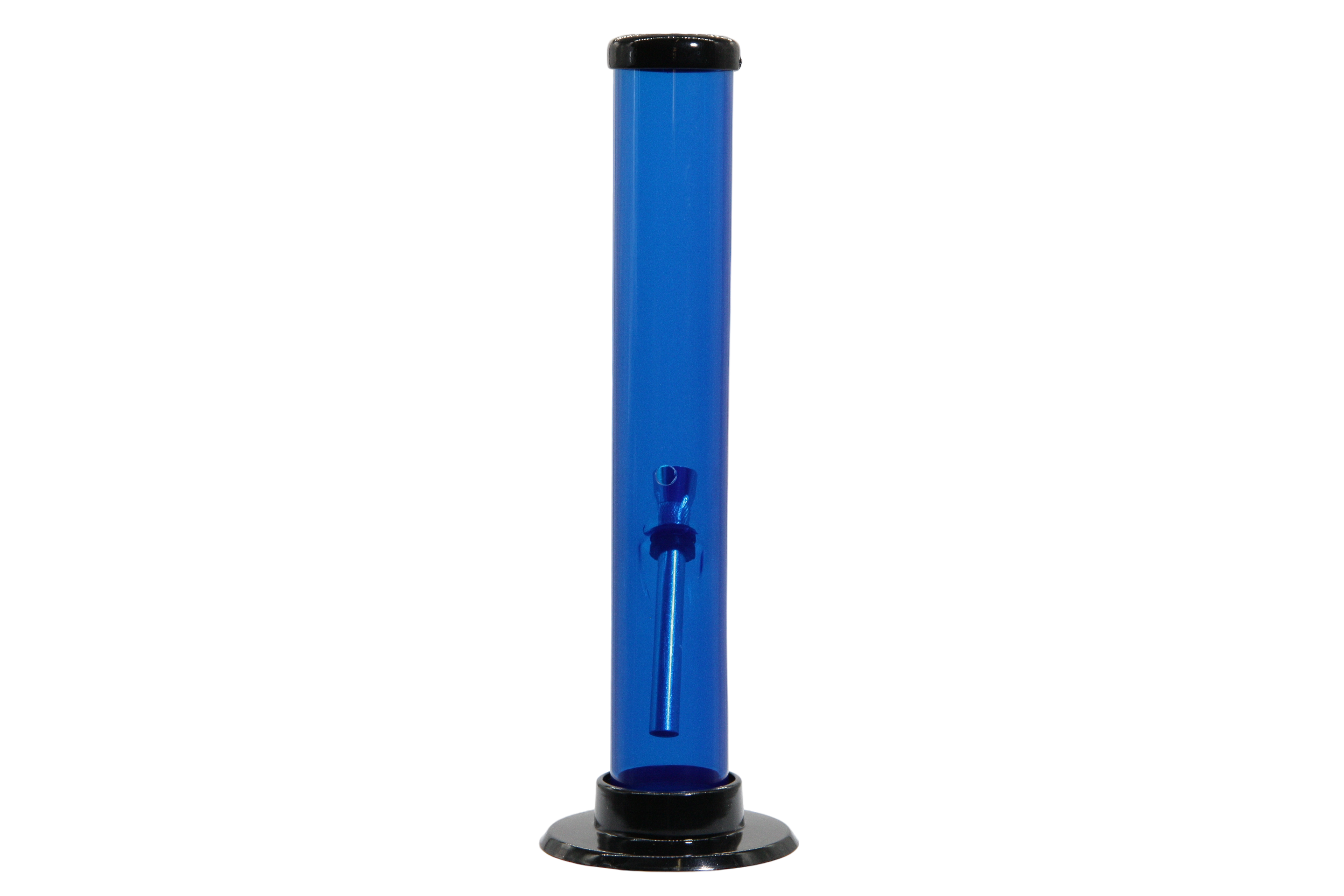 Acrylic Straight Tube Bong - Medium