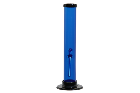 Acrylic Straight Tube Bong - Small
