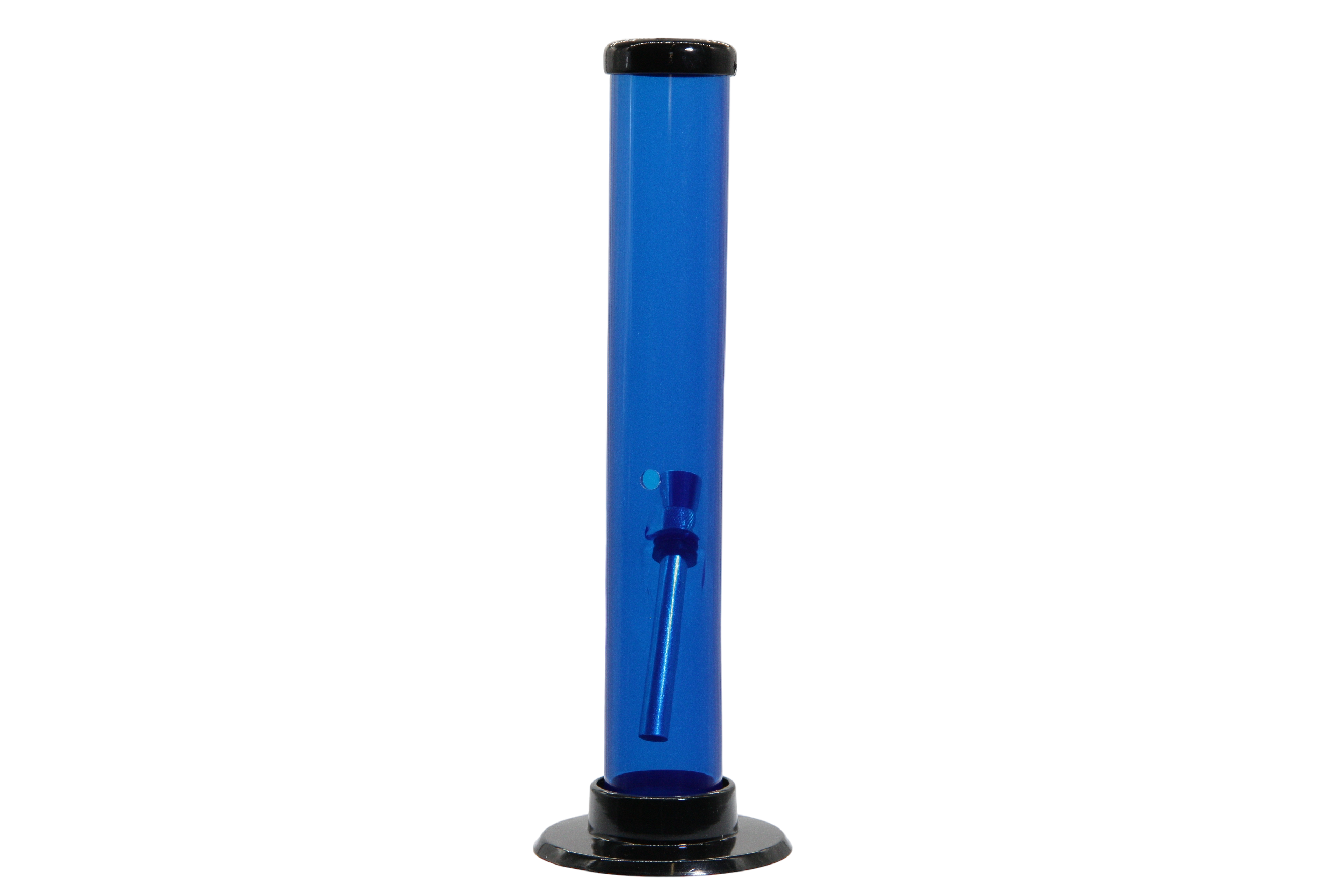 Acrylic Straight Tube Bong - Medium