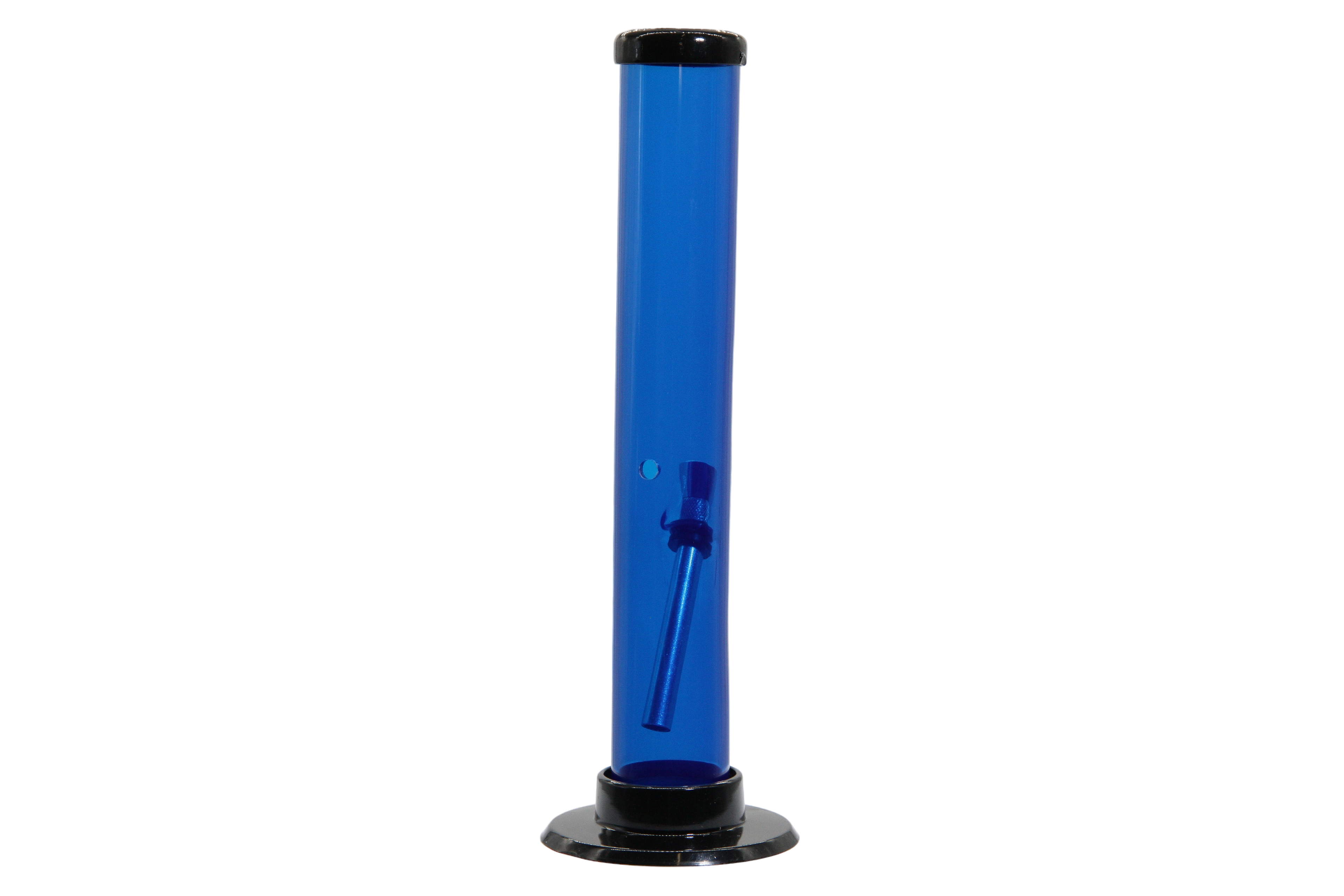 Acrylic Straight Tube Bong - Medium