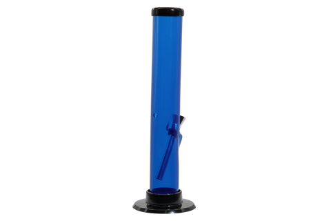 Acrylic Straight Tube Bong - Small