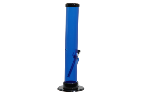 Acrylic Straight Tube Bong - Small