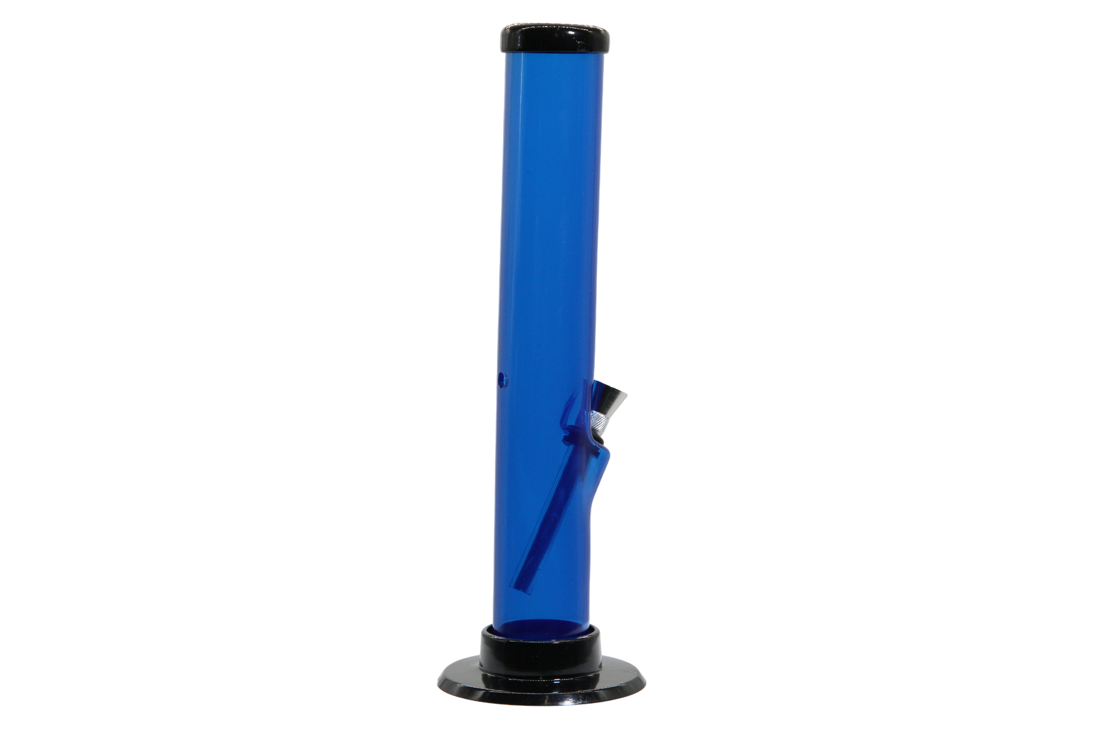 Acrylic Straight Tube Bong - Medium