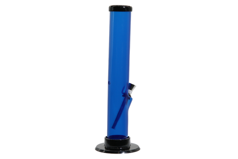 Acrylic Straight Tube Bong - Small