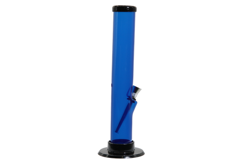 Acrylic Straight Tube Bong - Small