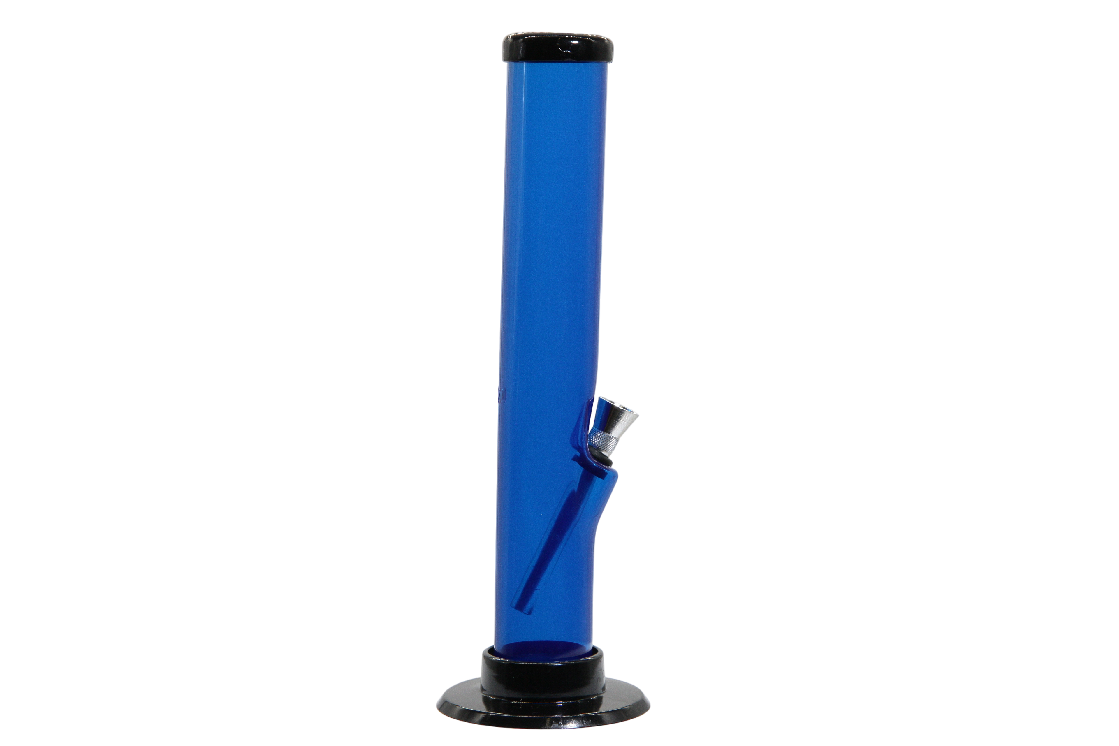 Acrylic Straight Tube Bong - Medium