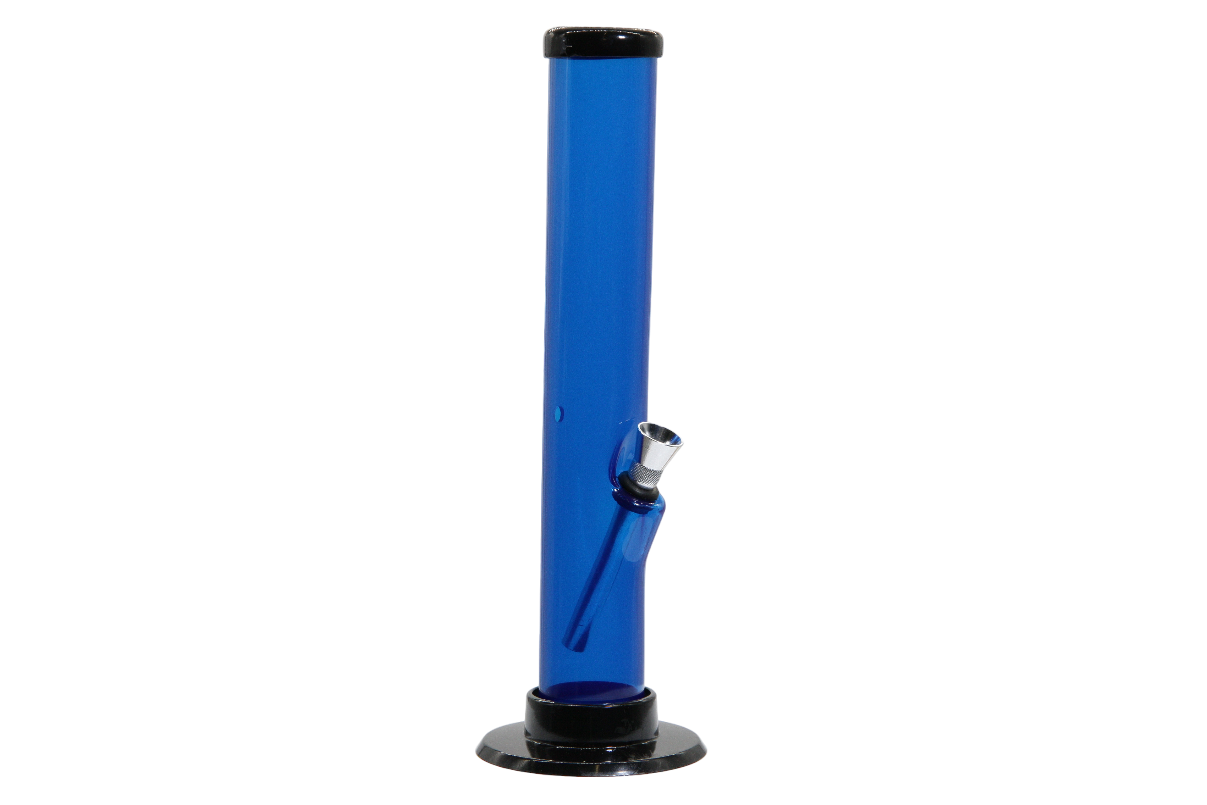 Acrylic Straight Tube Bong - Medium