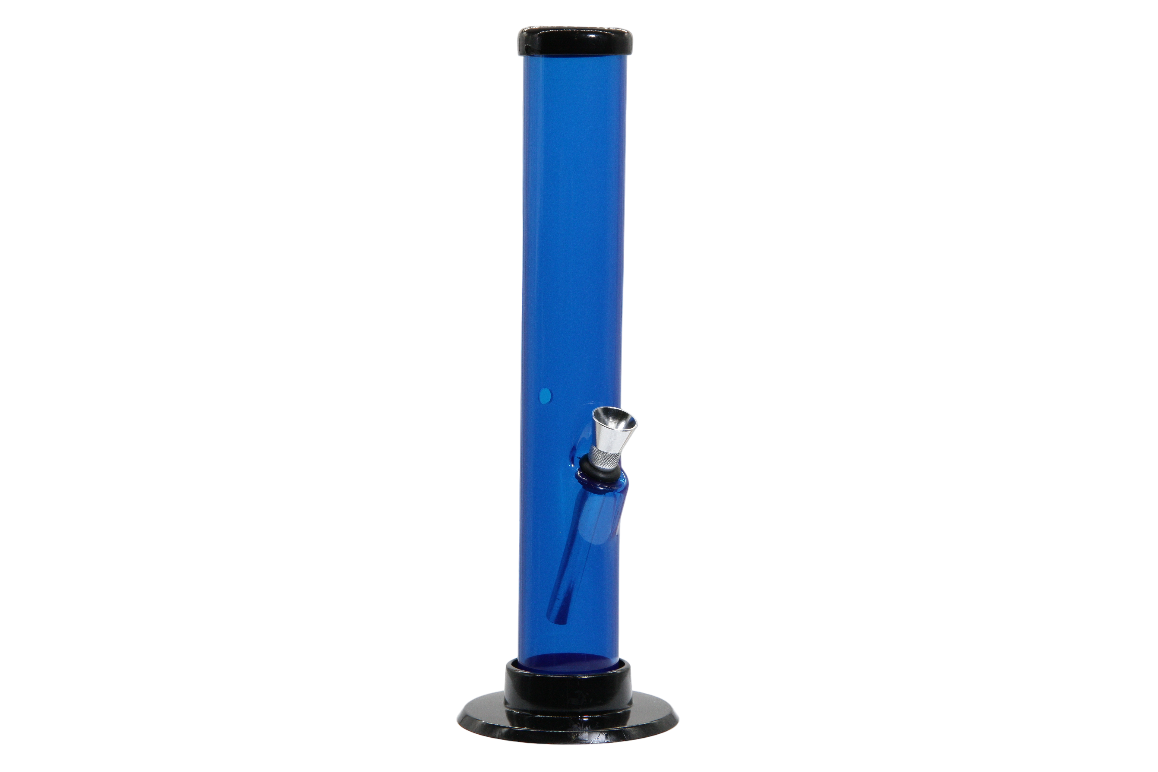 Acrylic Straight Tube Bong - Medium