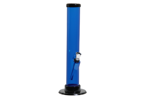 Acrylic Straight Tube Bong - Small