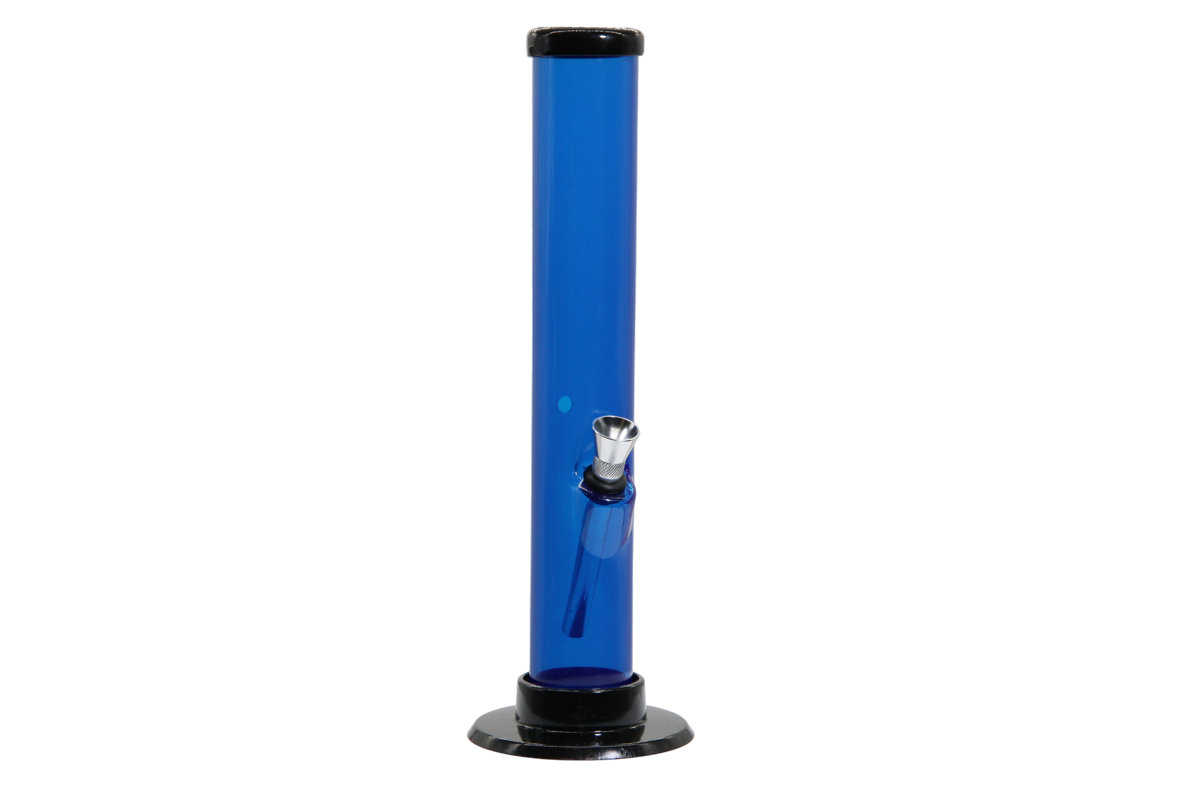Acrylic Straight Tube Bong - Medium