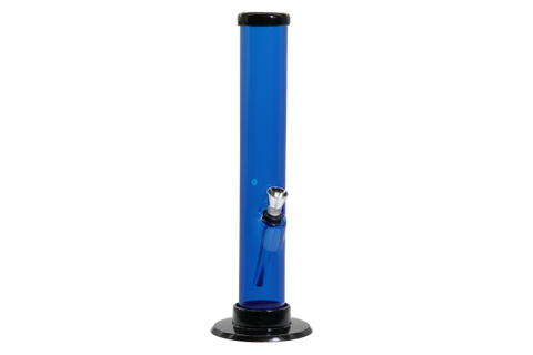 Acrylic Straight Tube Bong - Small