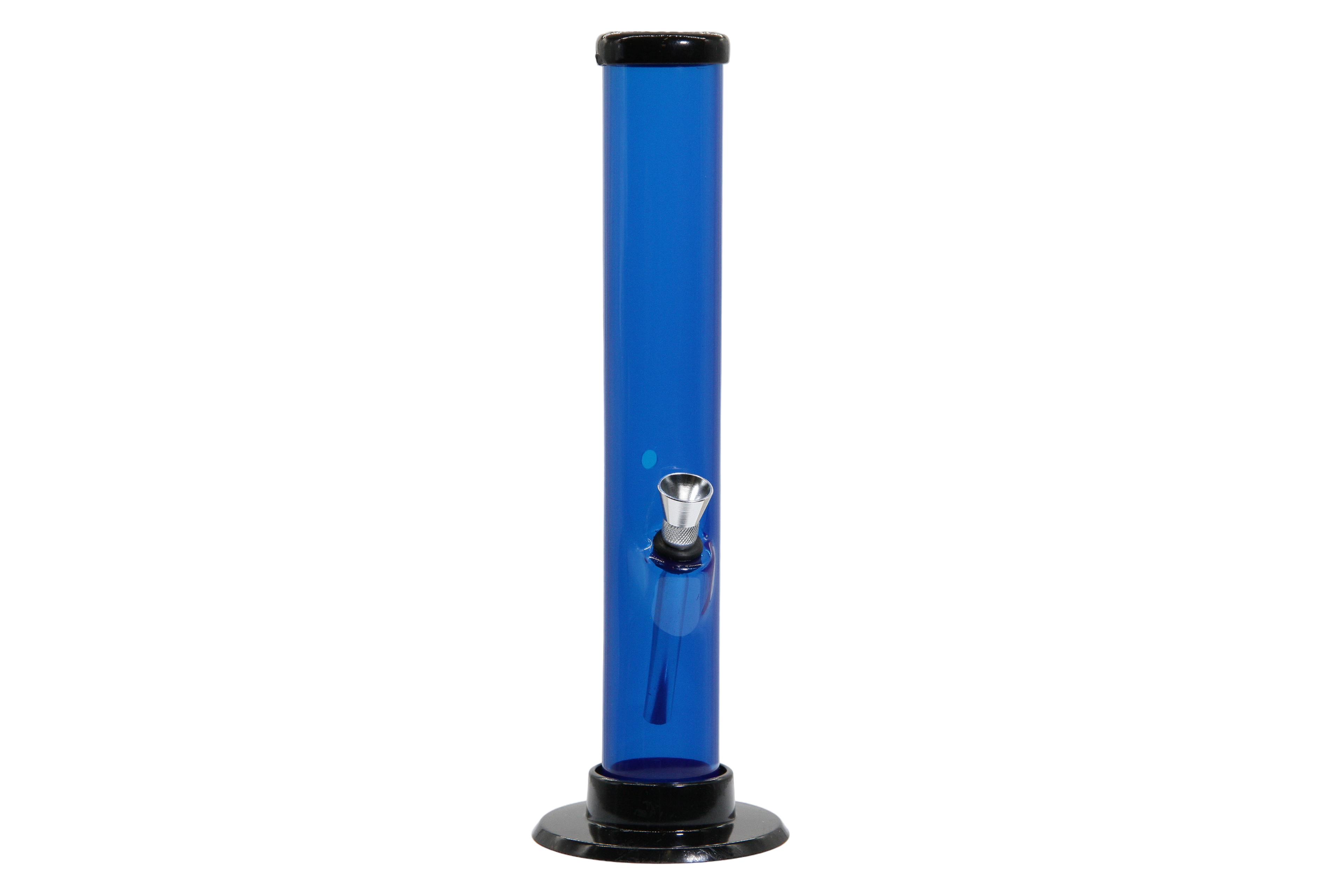 Acrylic Straight Tube Bong - Medium