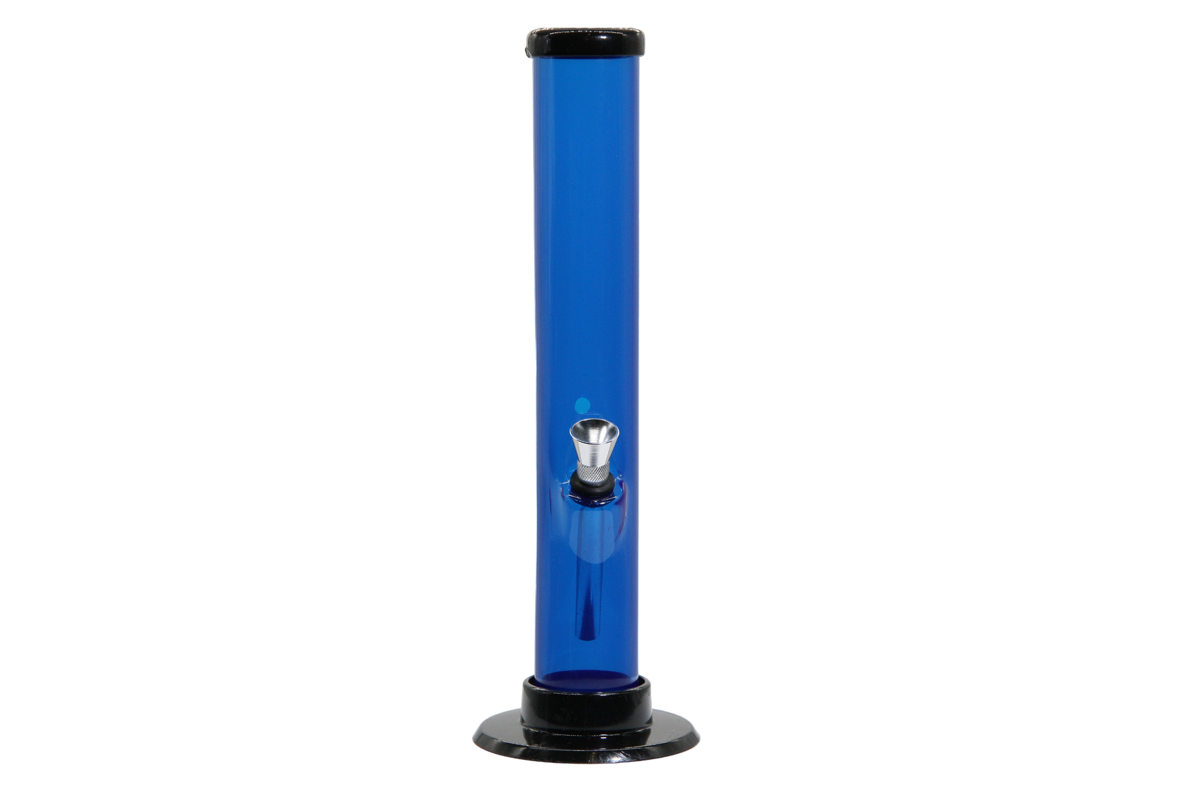 Acrylic Straight Tube Bong - Medium