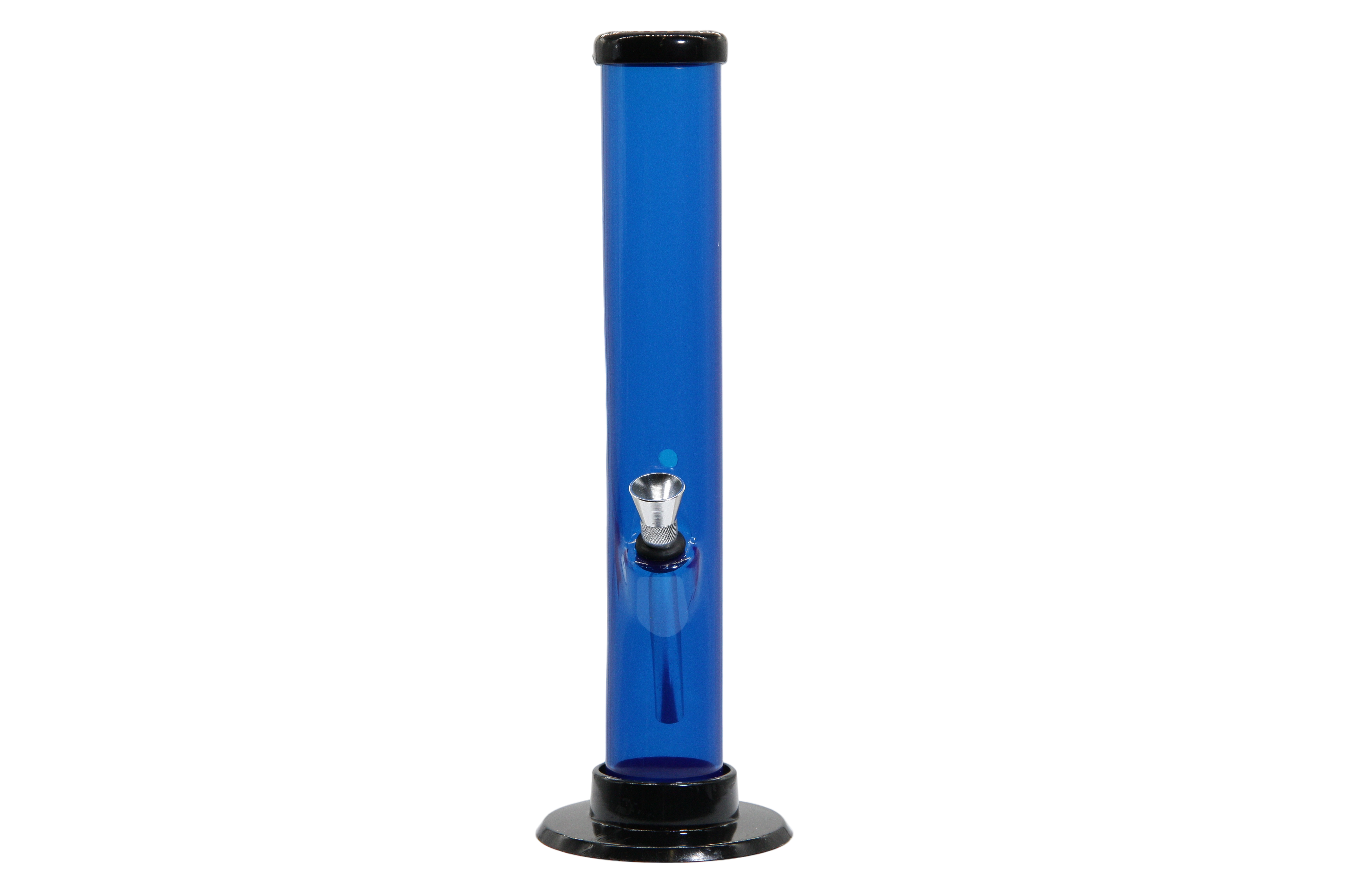 Acrylic Straight Tube Bong - Medium