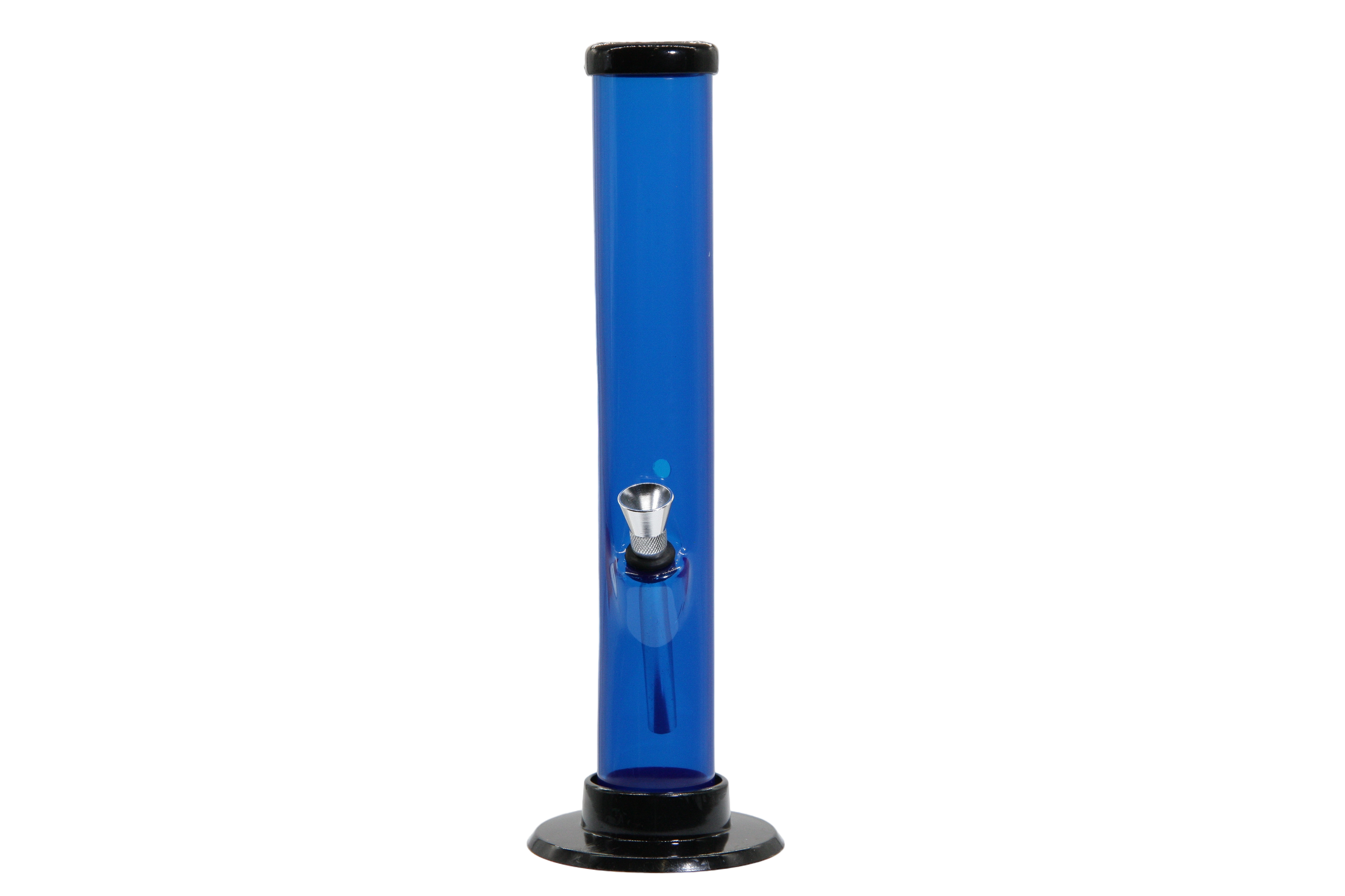 Acrylic Straight Tube Bong - Medium