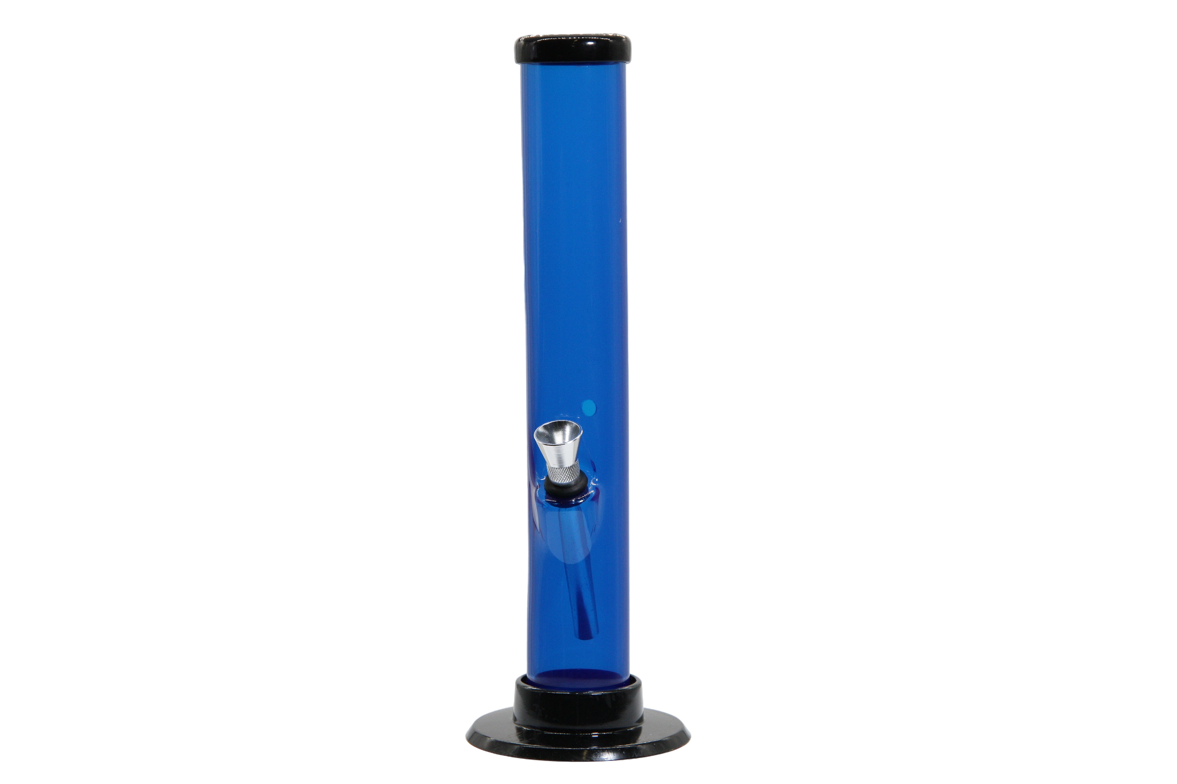 Acrylic Straight Tube Bong - Medium