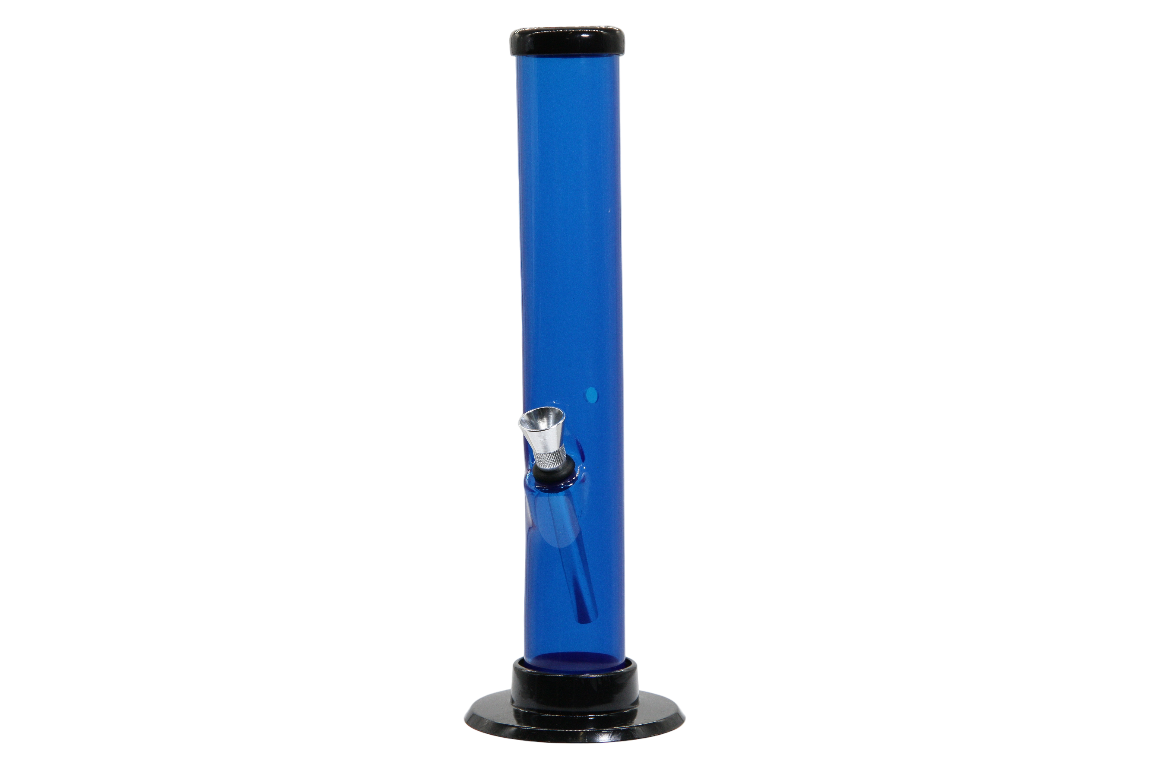 Acrylic Straight Tube Bong - Medium