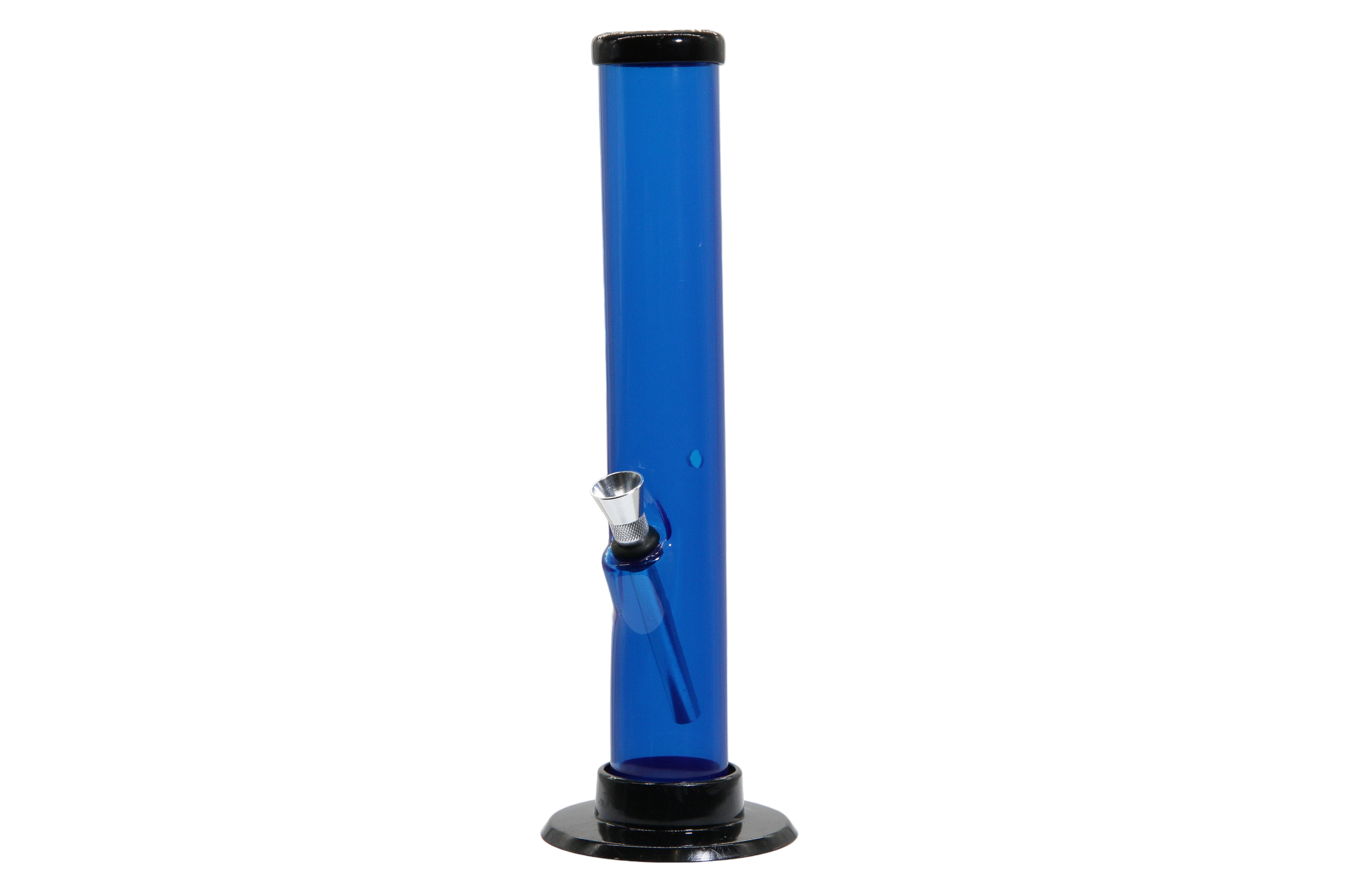 Acrylic Straight Tube Bong - Medium