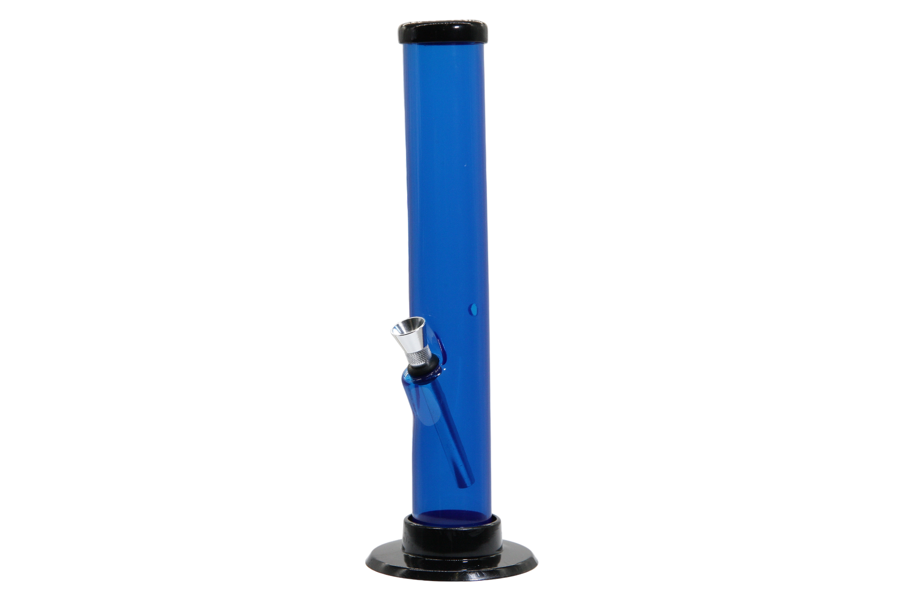 Acrylic Straight Tube Bong - Medium