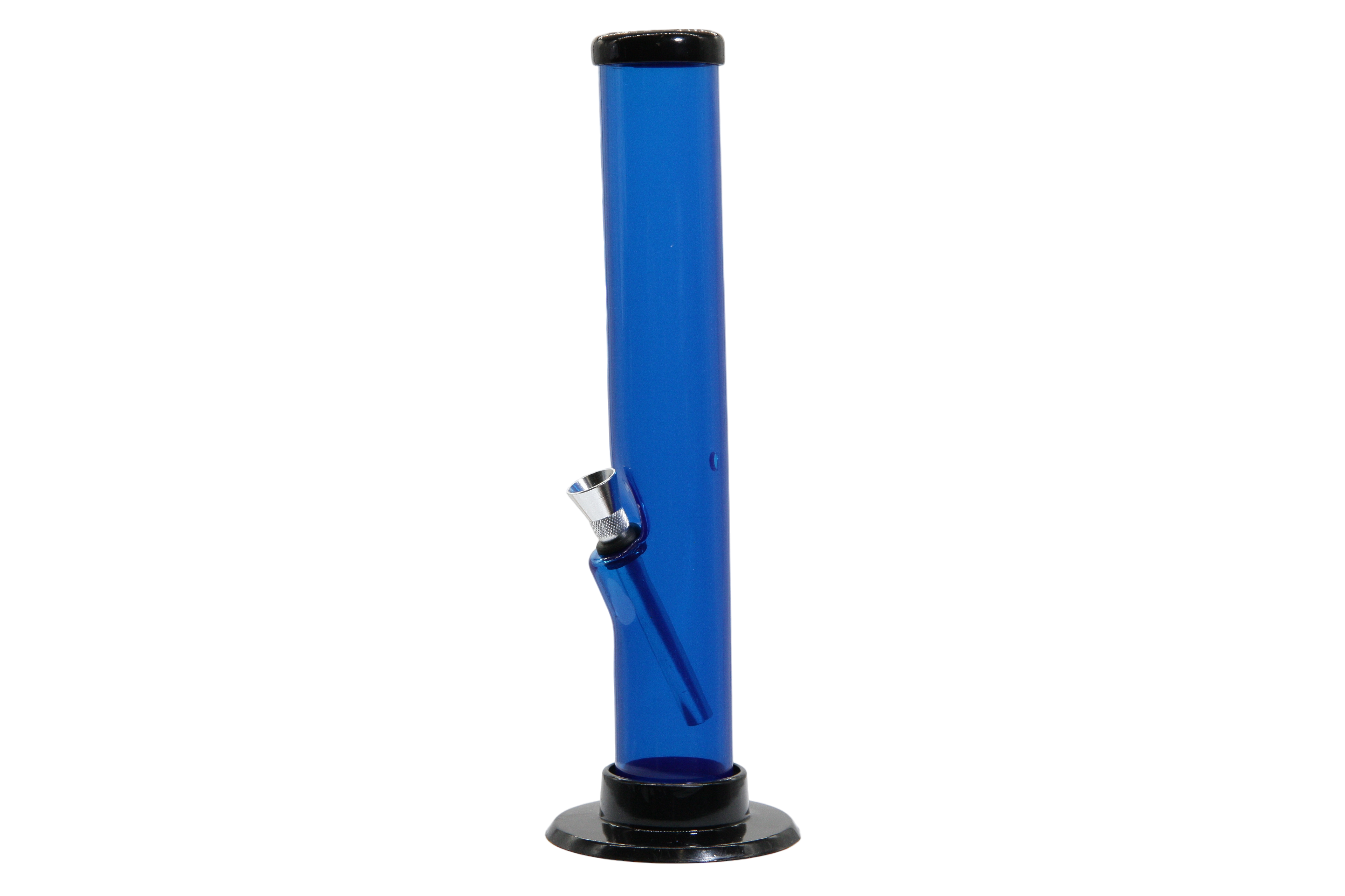 Acrylic Straight Tube Bong - Medium