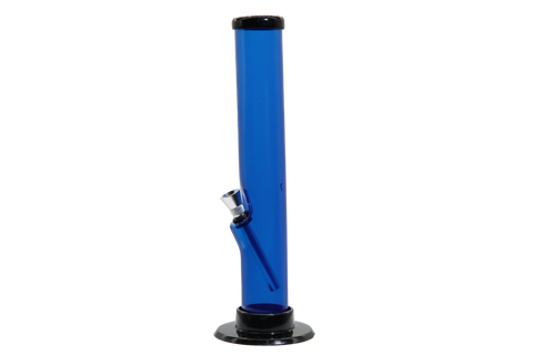 Acrylic Straight Tube Bong - Small