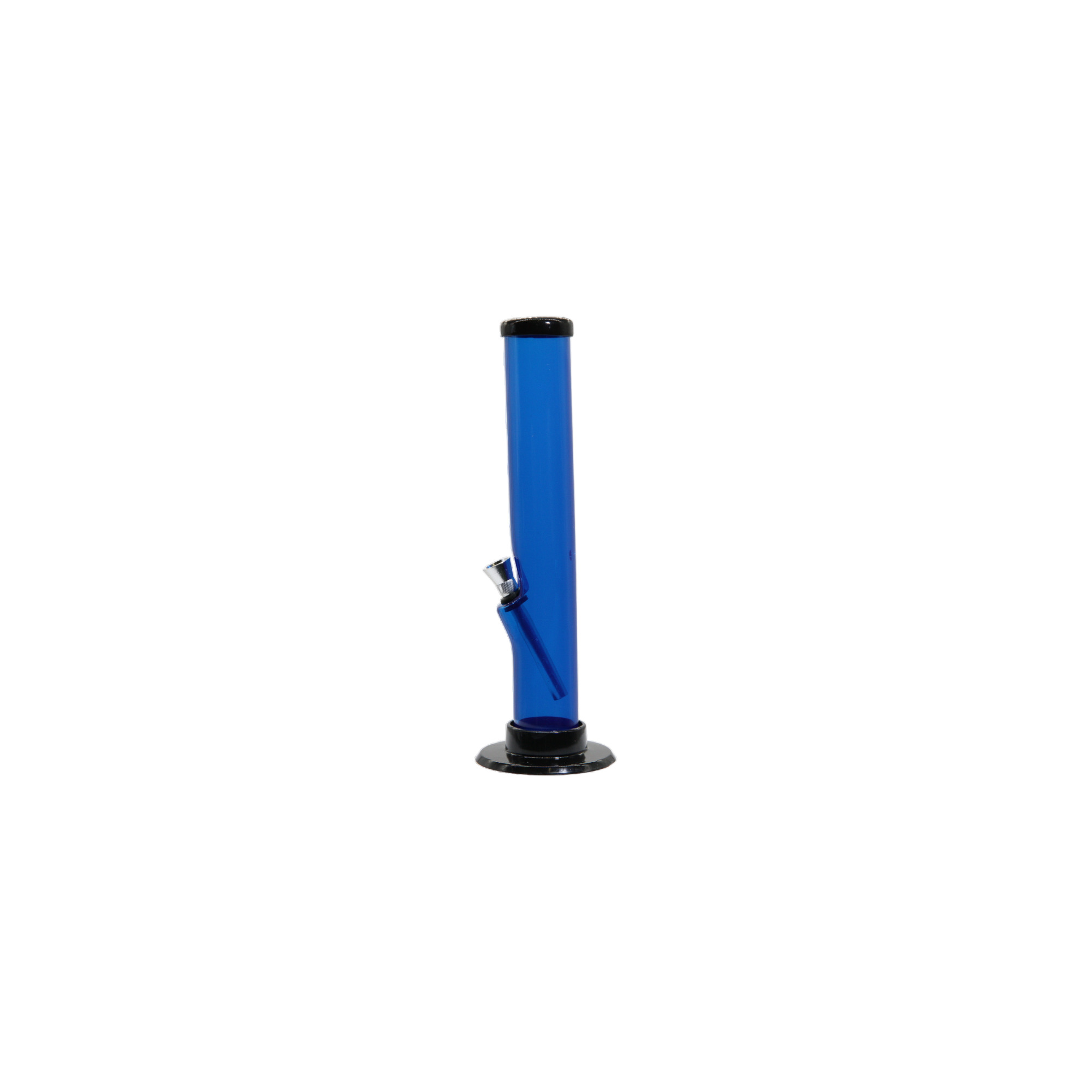 Acrylic Straight Tube Bong - Small