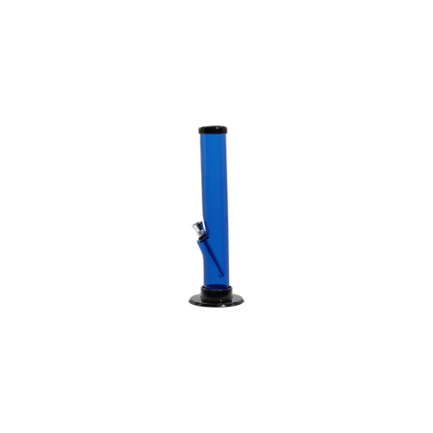 Acrylic Straight Tube Bong - Small