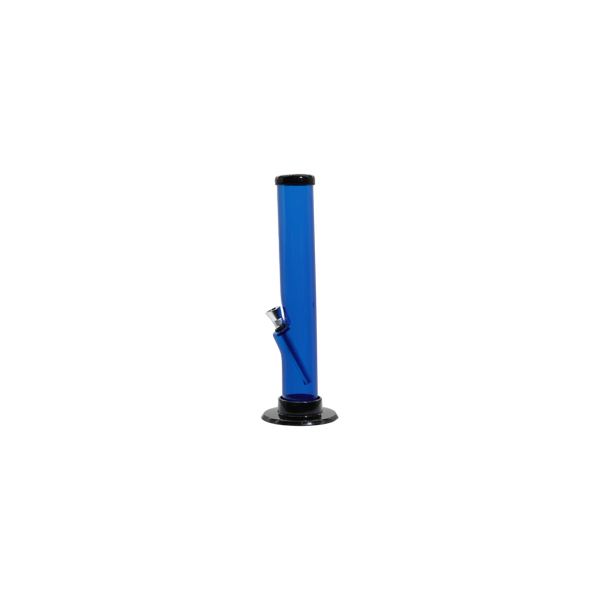 Acrylic Straight Tube Bong - Small