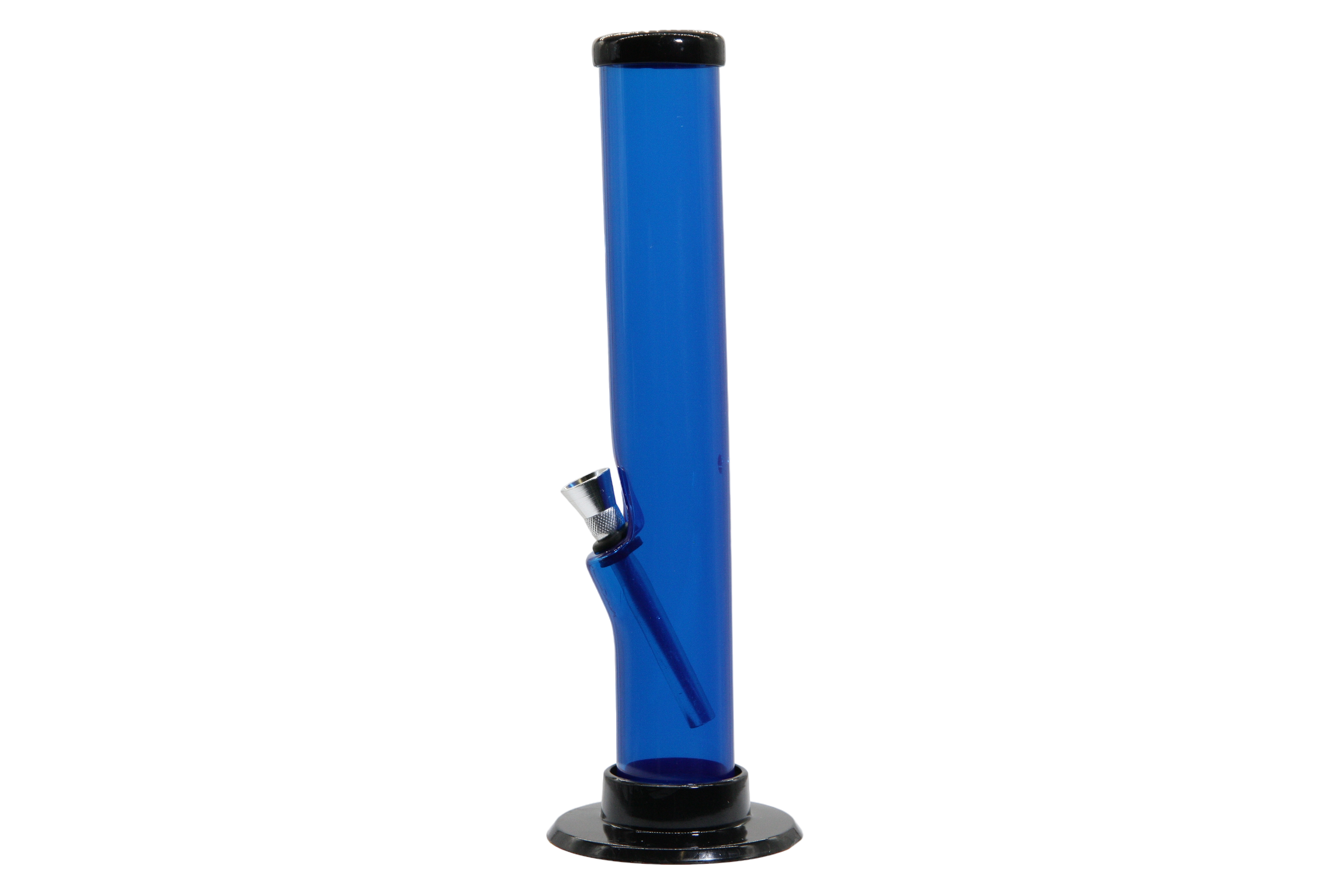 Acrylic Straight Tube Bong - Small