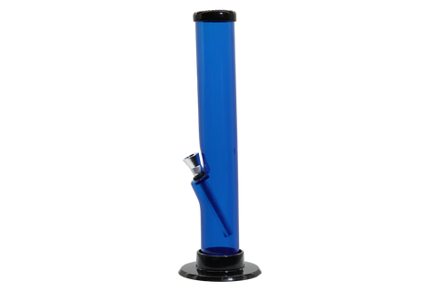 Acrylic Straight Tube Bong - Small