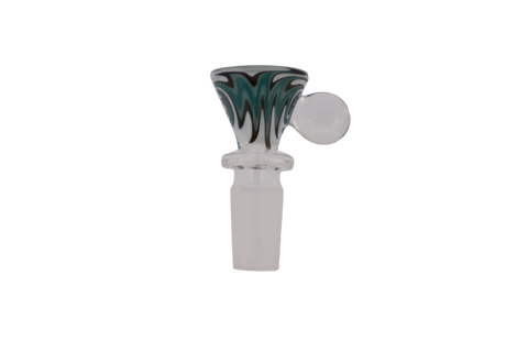 Worked Wig Wag Bowl With Ball Handle - 14mm