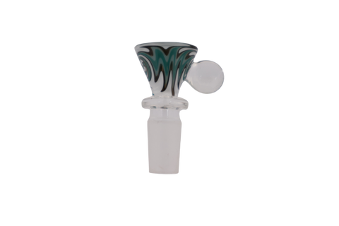 Worked Wig Wag Bowl With Ball Handle - 14mm