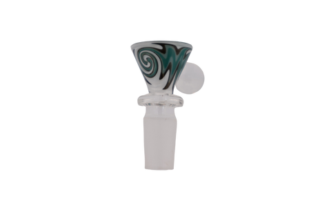 Worked Wig Wag Bowl With Ball Handle - 14mm