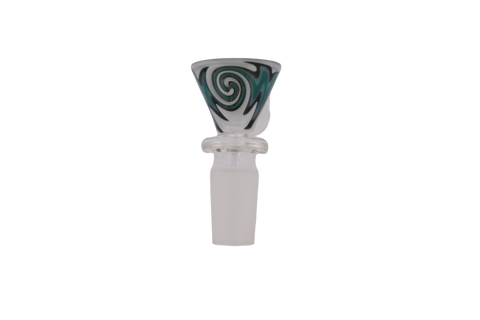 Worked Wig Wag Bowl With Ball Handle - 14mm